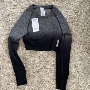 Gymshark long sleeve Crop Top